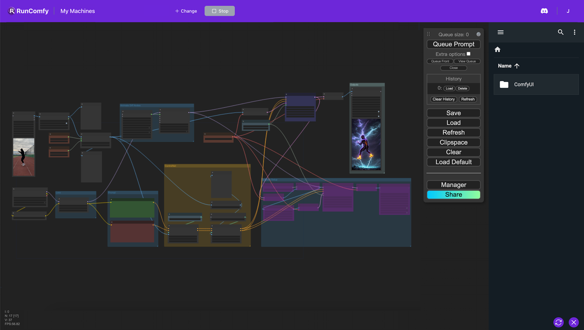 ComfyUI AnimateDiff Workflow for Visual Effects