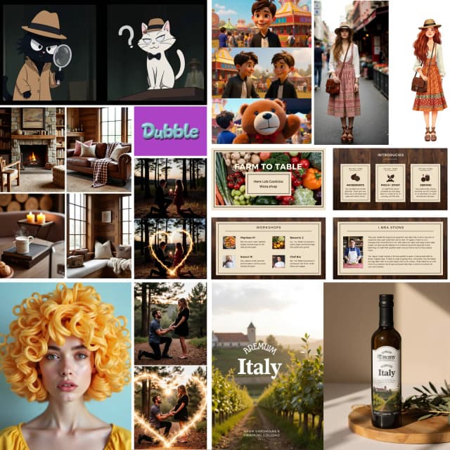 Flux & 10 In-Context LoRA-Modelle