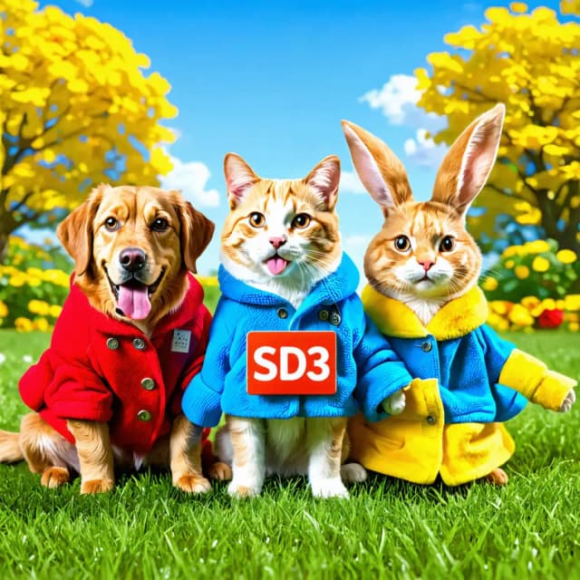 Stable Diffusion 3 (SD3) | 텍스트에서 이미지로