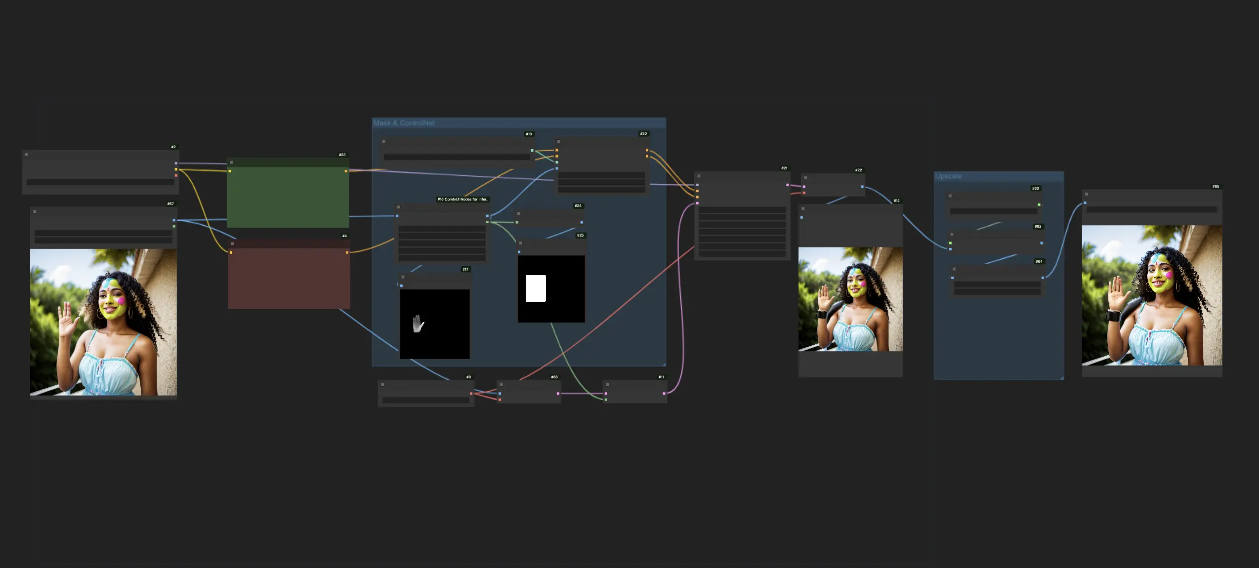 Fix Hands with Mesh Graphormer ControlNet in ComfyUI