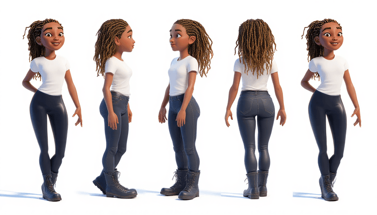 Flux Kontext LoRA | Multi-View Turnaround Sheet