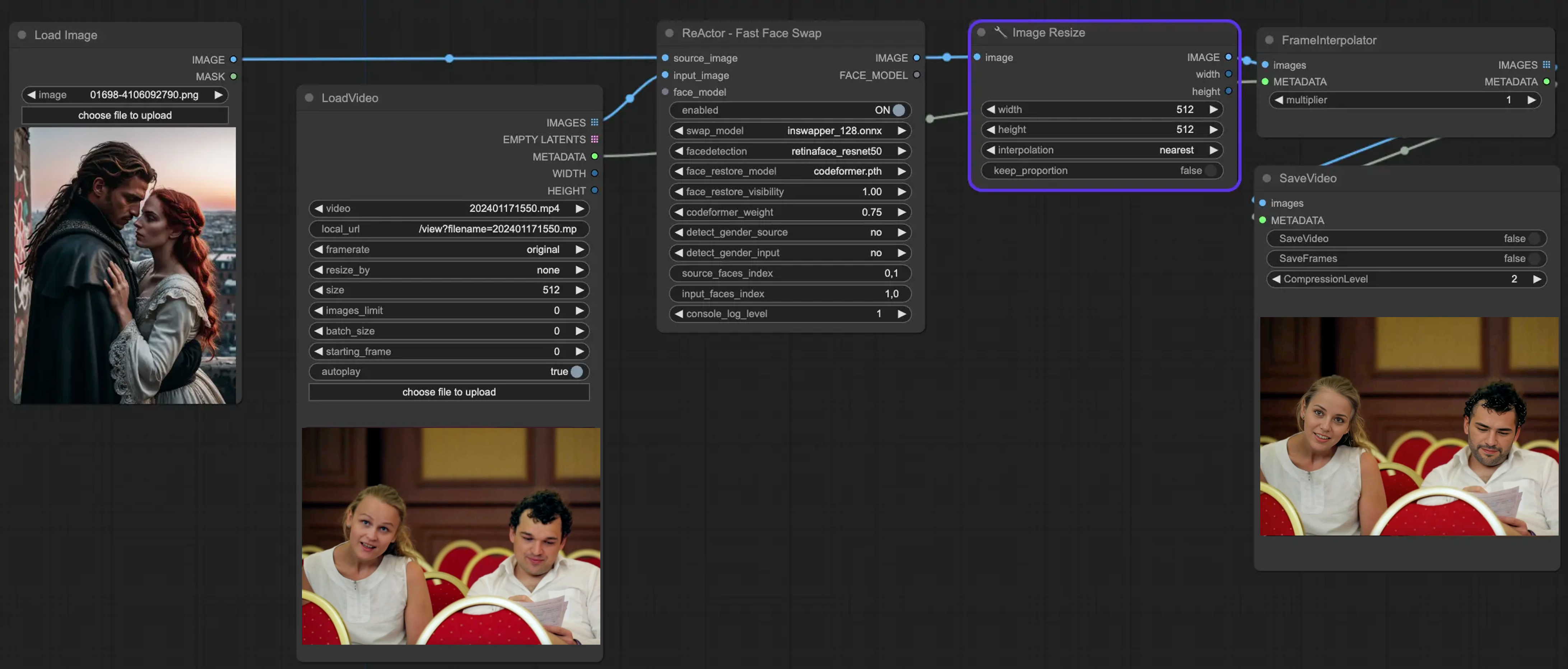 Enhancing Videos or Animations Using Frame Interpolator in ComfyUI